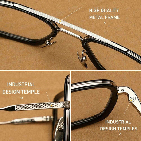Anti-blue Light Square Eyeglasses - SunglassesMart