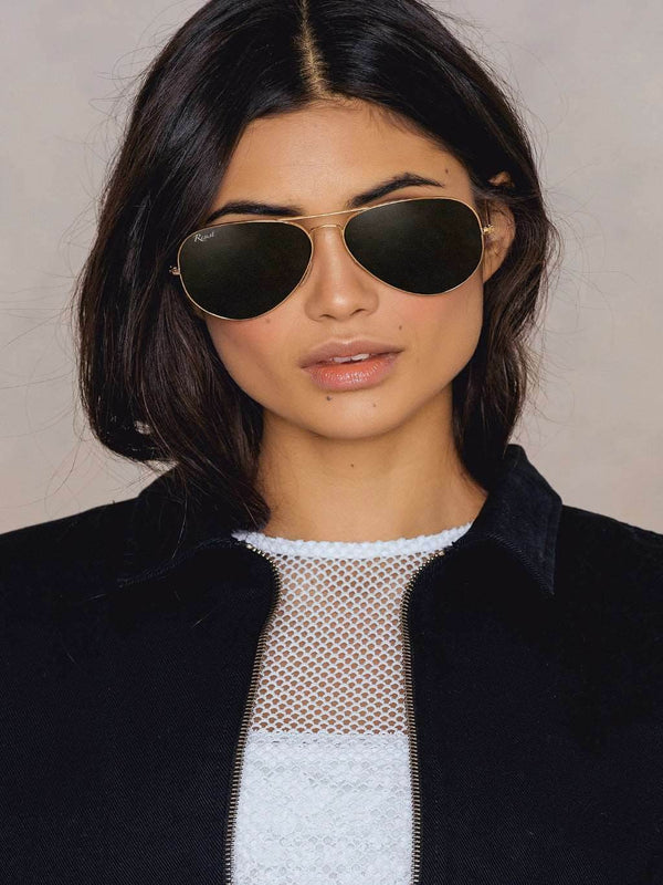 Benjamin Gold Pilot Sunglass - SunglassesMart