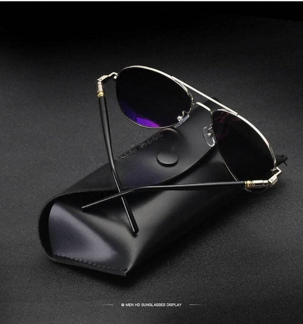 Aviation Oversized Polarized Sunglasses - SunglassesMart
