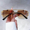 Rimless Cheetah Sunglasses - SunglassesMart