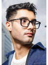 Sabestian Clear Black Eyeglass - SunglassesMart