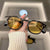 Oval Frame Fashion Glasses For Party Holiday Travel - SunglassesMart