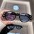 Oval Frame Fashion Glasses For Party Holiday Travel - SunglassesMart