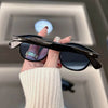 Oval Frame Fashion Glasses For Party Holiday Travel - SunglassesMart