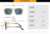 New Double Bridge Rimless UV400 Sunglasses - SunglassesMart