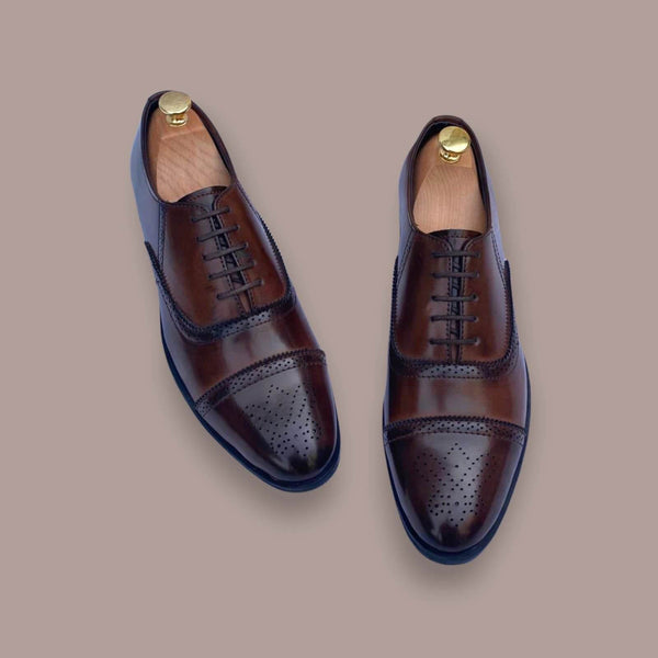 New Fashion Formal Brown Shoes - SunglassesMart