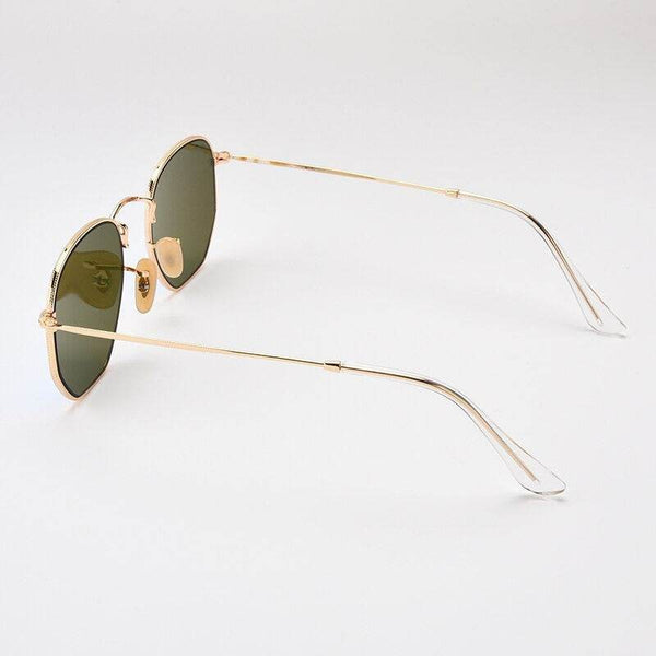 New Polygon Hexagonal Sunglasses For Men Women - JM - SunglassesMart