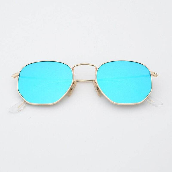 New Polygon Hexagonal Sunglasses For Men Women - JM - SunglassesMart