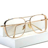 Optical Alloy Glasses Frame Women Men Oversized Transparent Eyeglasses Frames - Sunglass Lover - SunglassesMart
