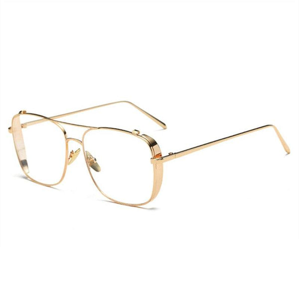 Optical Alloy Glasses Frame Women Men Oversized Transparent Eyeglasses Frames - Sunglass Lover - SunglassesMart