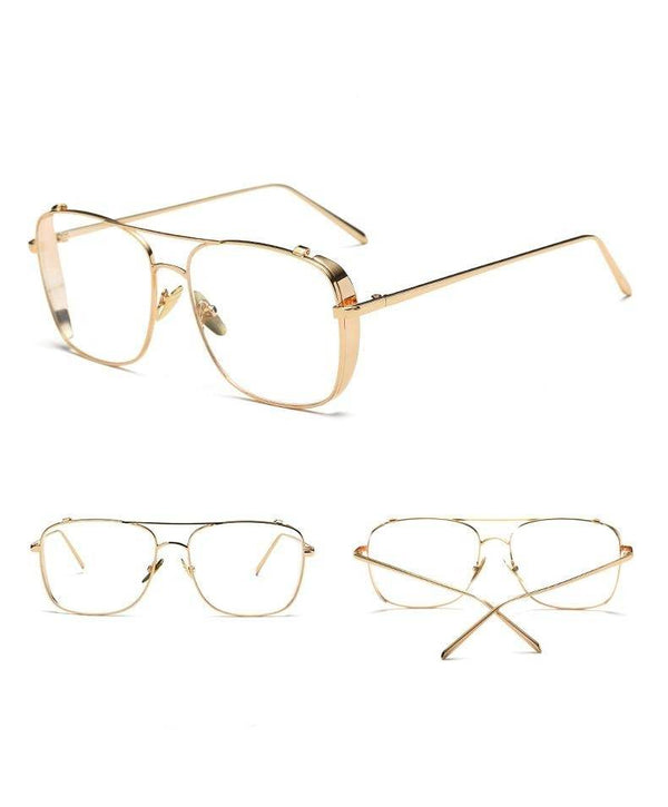 Optical Alloy Glasses Frame Women Men Oversized Transparent Eyeglasses Frames - Sunglass Lover - SunglassesMart