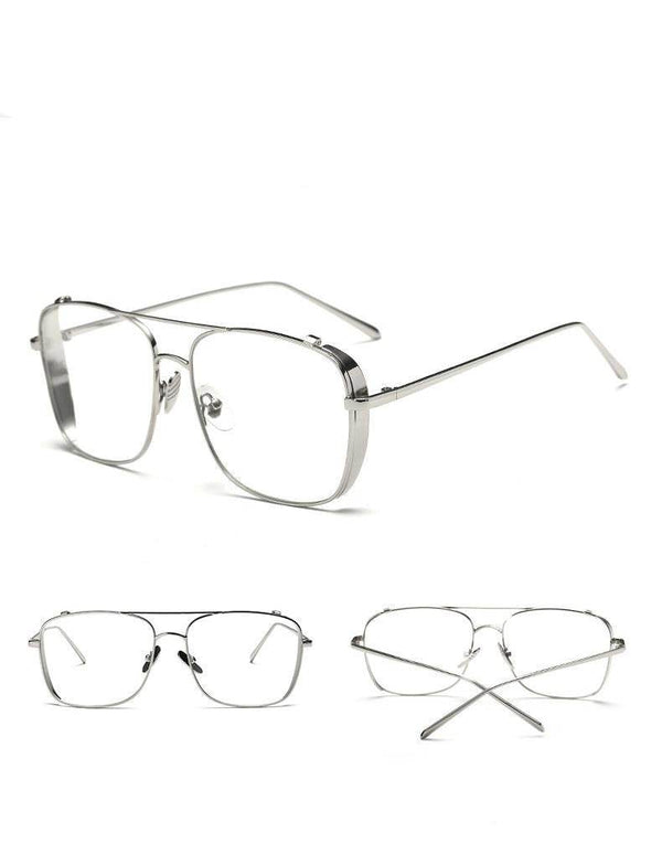 Optical Alloy Glasses Frame Women Men Oversized Transparent Eyeglasses Frames - Sunglass Lover - SunglassesMart