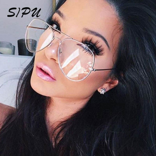 Reading Optical Pilot Aviation Metal Frame Eyeglasses - SunglassesMart