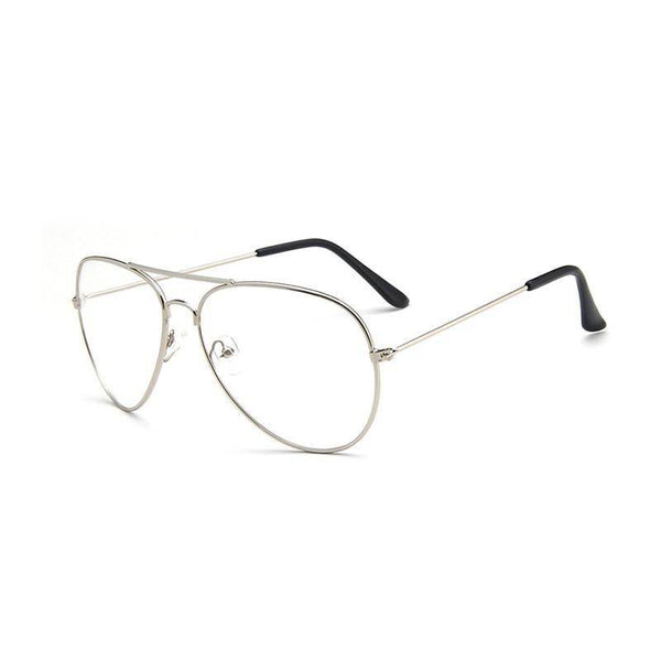 Reading Optical Pilot Aviation Metal Frame Eyeglasses - SunglassesMart