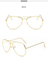 Reading Optical Pilot Aviation Metal Frame Eyeglasses - SunglassesMart