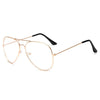 Reading Optical Pilot Aviation Metal Frame Eyeglasses - SunglassesMart