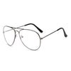 Reading Optical Pilot Aviation Metal Frame Eyeglasses - SunglassesMart
