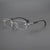Rectangular Rimless Frames Men Anti Blue Light eyeglasses - SunglassesMart