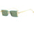 Retro Fashion Small Rectangle Sunglasses for Men and Women - SunglassesMart