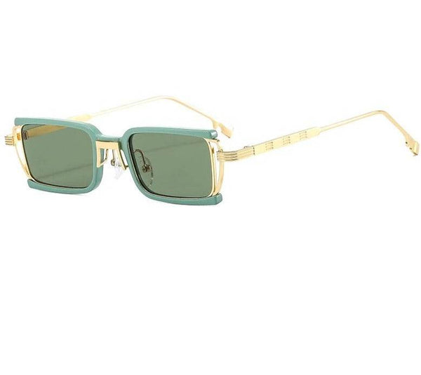 Retro Fashion Small Rectangle Sunglasses for Men and Women - SunglassesMart