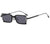Retro Fashion Small Rectangle Sunglasses for Men and Women - SunglassesMart
