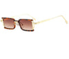 Retro Fashion Small Rectangle Sunglasses for Men and Women - SunglassesMart