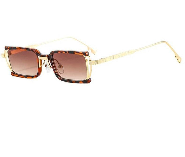 Retro Fashion Small Rectangle Sunglasses for Men and Women - SunglassesMart