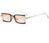 Retro Fashion Small Rectangle Sunglasses for Men and Women - SunglassesMart