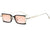 Retro Fashion Small Rectangle Sunglasses for Men and Women - SunglassesMart