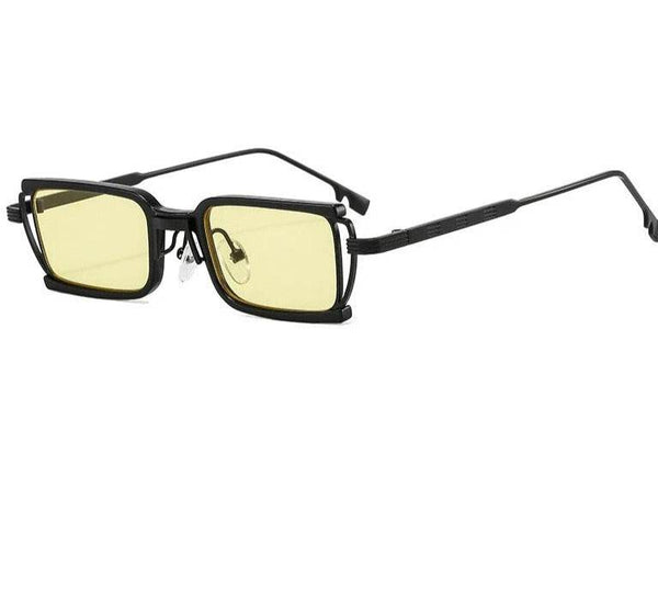 Retro Fashion Small Rectangle Sunglasses for Men and Women - SunglassesMart