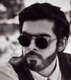 Retro Vintage Metal Round Punk Sunglasses - SunglassesMart