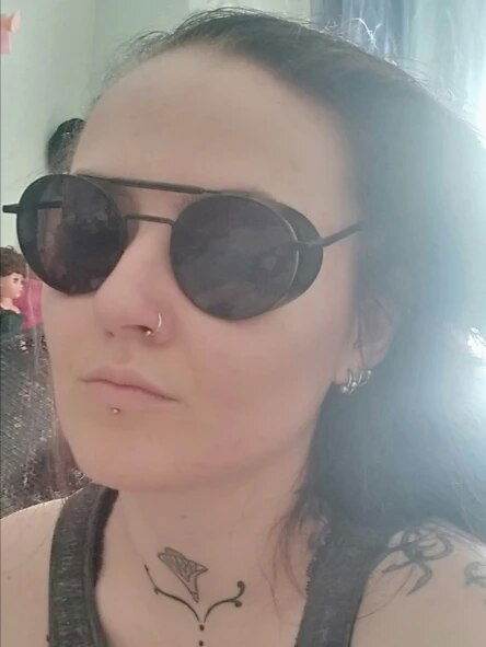 Retro Vintage Metal Round Punk Sunglasses - SunglassesMart
