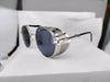 Retro Vintage Metal Round Punk Sunglasses - SunglassesMart