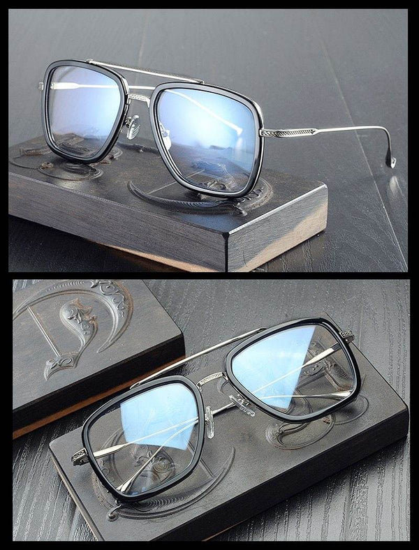 Square Eyeglasses Frames Men Avengers jr Spider-Man Iron Man - SunglassesMart
