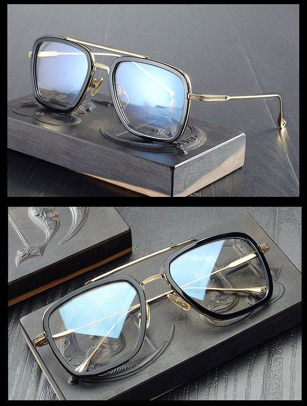 Square Eyeglasses Frames Men Avengers jr Spider-Man Iron Man - SunglassesMart