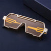 Square Vintage Punk Fashion Glasses Retro - SunglassesMart