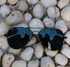 Pilot Black Sunglasses - SunglassesMart
