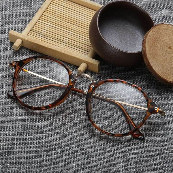 Anti Blue Light Round Eyeglasses - SunglassesMart