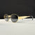 Retro Metal Finish Fashion Glasses – Stylish Oval Frame - SunglassesMart