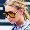 Oversized Yellow Anti-glare Driver's Glasses - SunglassesMart