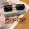 Rimless Cheetah Sunglasses - SunglassesMart