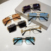 Rimless Cheetah Sunglasses - SunglassesMart