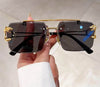 Rimless Cheetah Sunglasses - SunglassesMart