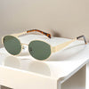 Renaissance Oval Metal Frames for Everyday Elegance - SunglassesMart