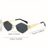 Square Polygon Frames for Street Style Daily Wear Sunglasses - SunglassesMart