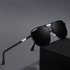 Noah Retro Square Sunglasses – Metal Frame - SunglassesMart
