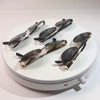 Retro Metal Finish Fashion Glasses – Stylish Oval Frame