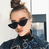 Small Triangle Sunglasses Female Shades - SunglassesMart