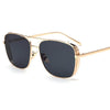 New Metal Frame Rectangle Sunglasses - SunglassesMart