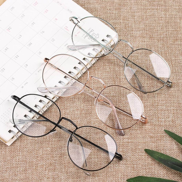 New Fashion Round Metal Eyeglasses - SunglassesMart